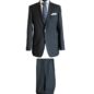 CB91300 - Black Matt Natural Stretch Wrinkle Recovery, 100% Wool