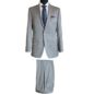 CG93302 - Grey Solid Stretch, 97% Wool, 3% Lycra