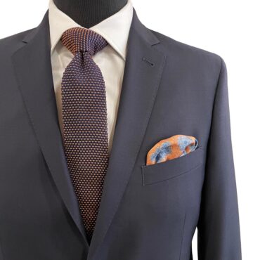 CN51190 - Navy, Stretch, 100% Wool