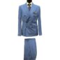 CN51125 - Blue Solid, 100% Wool