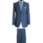 CN51154 - Blue Solid, 100% Wool