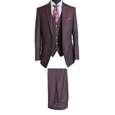 CO41032 - Burgundy Matt, 100% Wool