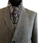 EG23470 - Grey Herringbone, 100% Wool