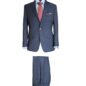 EN06100 - Navy Solid Stretch, 99% Wool, 1% Lycra