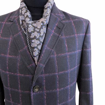 EN53858 - Navy, 100% Wool