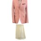 EO80100 - Light Pink Basket Weave Jacketing, 100% Wool