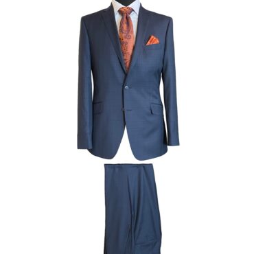 CN51204 - Blue Plaid, 100% Wool